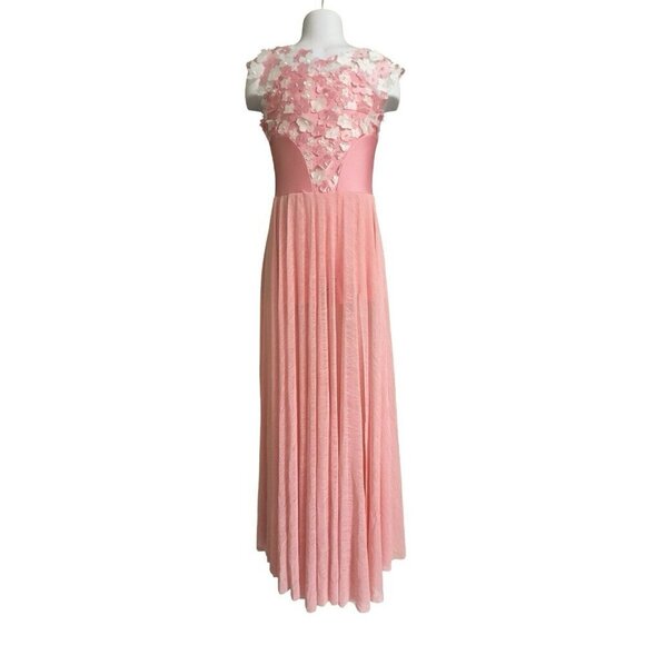 REVOLUTION 3D Floral Dance Dress Costume Large Child Pink When We Were Young NEW